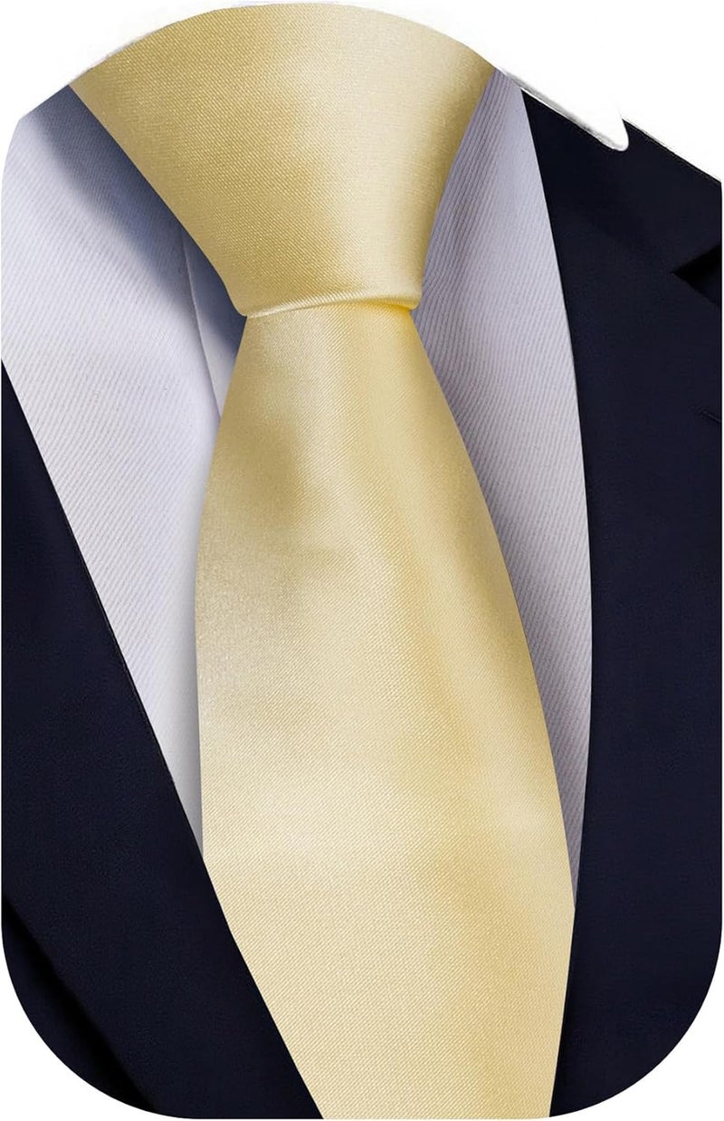 Ailisus Store Boys Tie Solid Color Silk Satin Pre-tied Kids Necktie for Age 8-12 Adjustable Formal Wedding School Graduation - Image 1